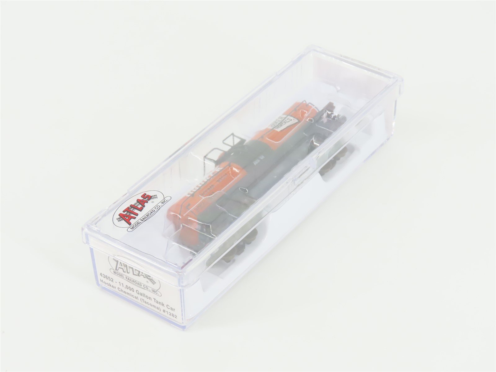 N Scale Atlas 43652 SHPX Hooker Chemicals 11,000 Gallon Tank Car #1282