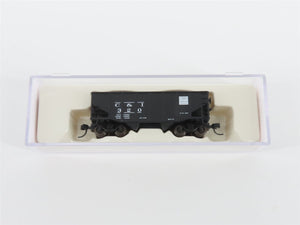 N Scale Atlas 41302 C&I Cambria & Indiana 2-Bay Open Hopper #320 w/ Load