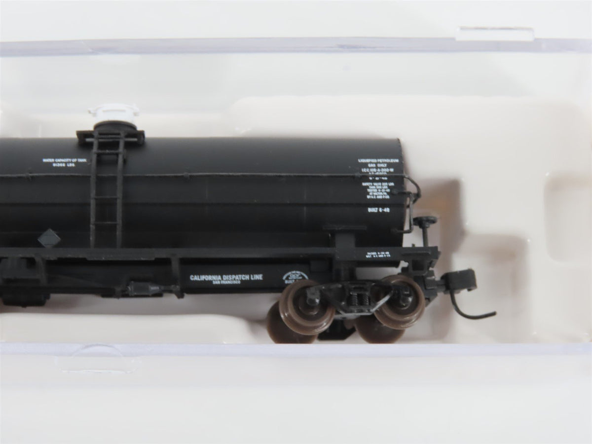 N Scale Atlas 43301 CDLX California Dispatch Line 11,000 Gallon Tank Car #1525