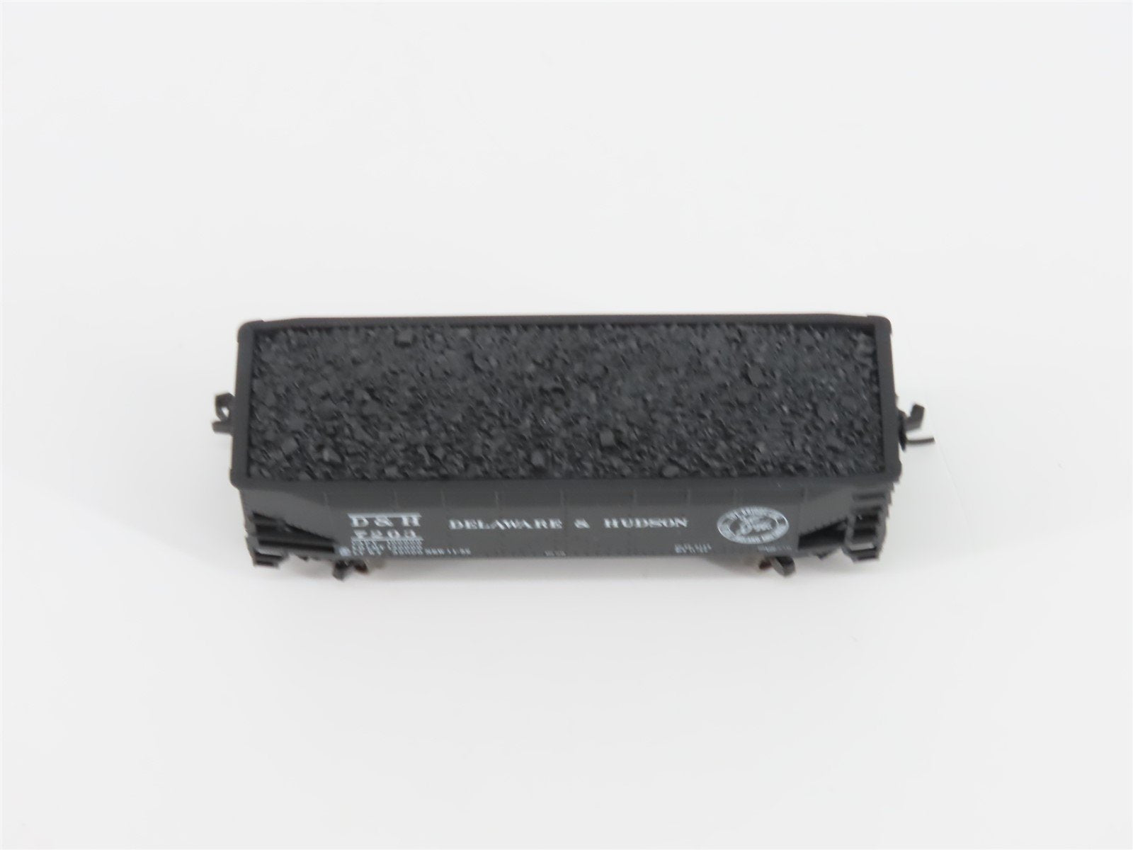 N Scale Atlas 40818 D&H Delaware & Hudson 2-Bay Open Hopper #7203 w/ Load