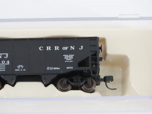 N Scale Atlas 41306 CNJ Jersey Central 2-Bay Open Hopper #67104 w/ Load