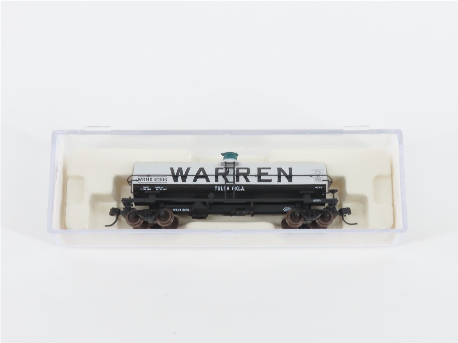 N Scale Atlas 43323 WRNX Warren Petroleum 11,000 Gallon Tank Car #12306