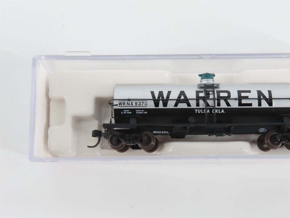 N Scale Atlas 43321 WRNX Warren Petroleum 11,000 Gallon Tank Car #9370
