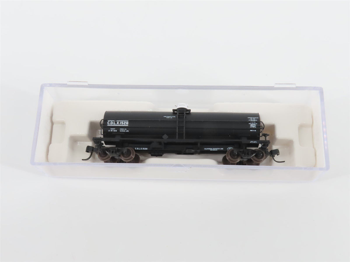 N Scale Atlas 43302 CDLX California Dispatch Line 11,000 Gallon Tank Car #1528