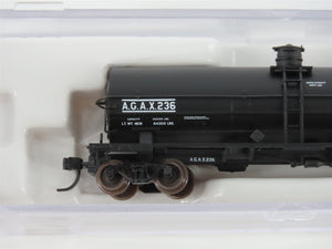 N Scale Atlas 43341 AGAX Anchor Gasoline 11,000 Gallon Tank Car #236