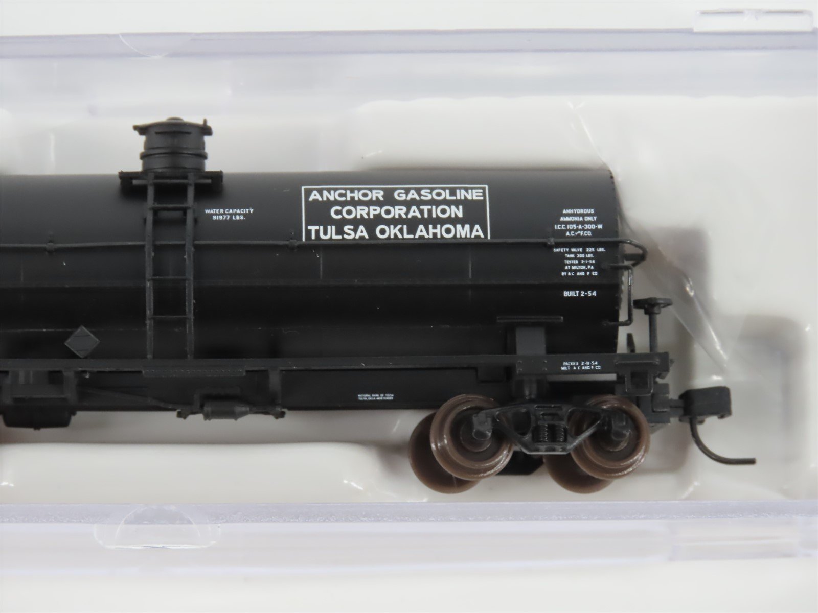 N Scale Atlas 43341 AGAX Anchor Gasoline 11,000 Gallon Tank Car #236