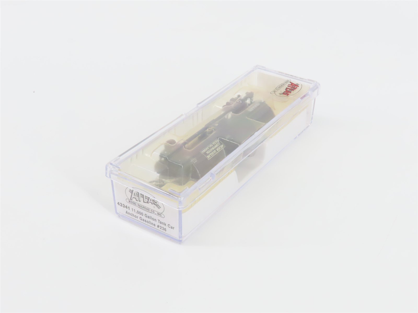N Scale Atlas 43341 AGAX Anchor Gasoline 11,000 Gallon Tank Car #236