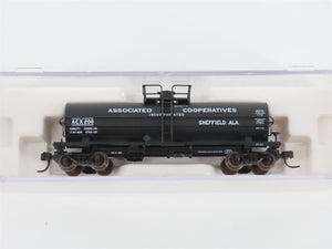 N Scale Atlas 43602 ACX Associated Cooperatives 11,000 Gallon Tank Car #200