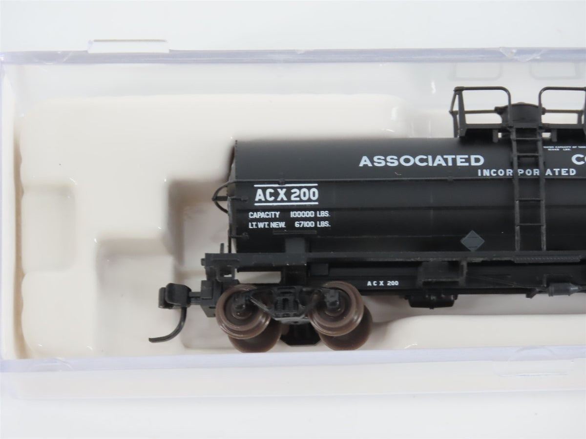 N Scale Atlas 43602 ACX Associated Cooperatives 11,000 Gallon Tank Car #200