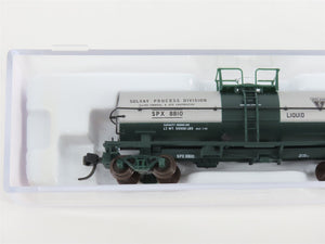 N Scale Atlas 43422 SPX Solvay Process Division 11,000 Gallon Tank Car #8810