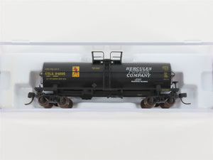N Scale Atlas 43412 UTLX Hercules Powder Company 11,000 Gallon Tank Car #94995