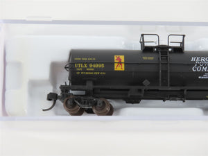 N Scale Atlas 43412 UTLX Hercules Powder Company 11,000 Gallon Tank Car #94995