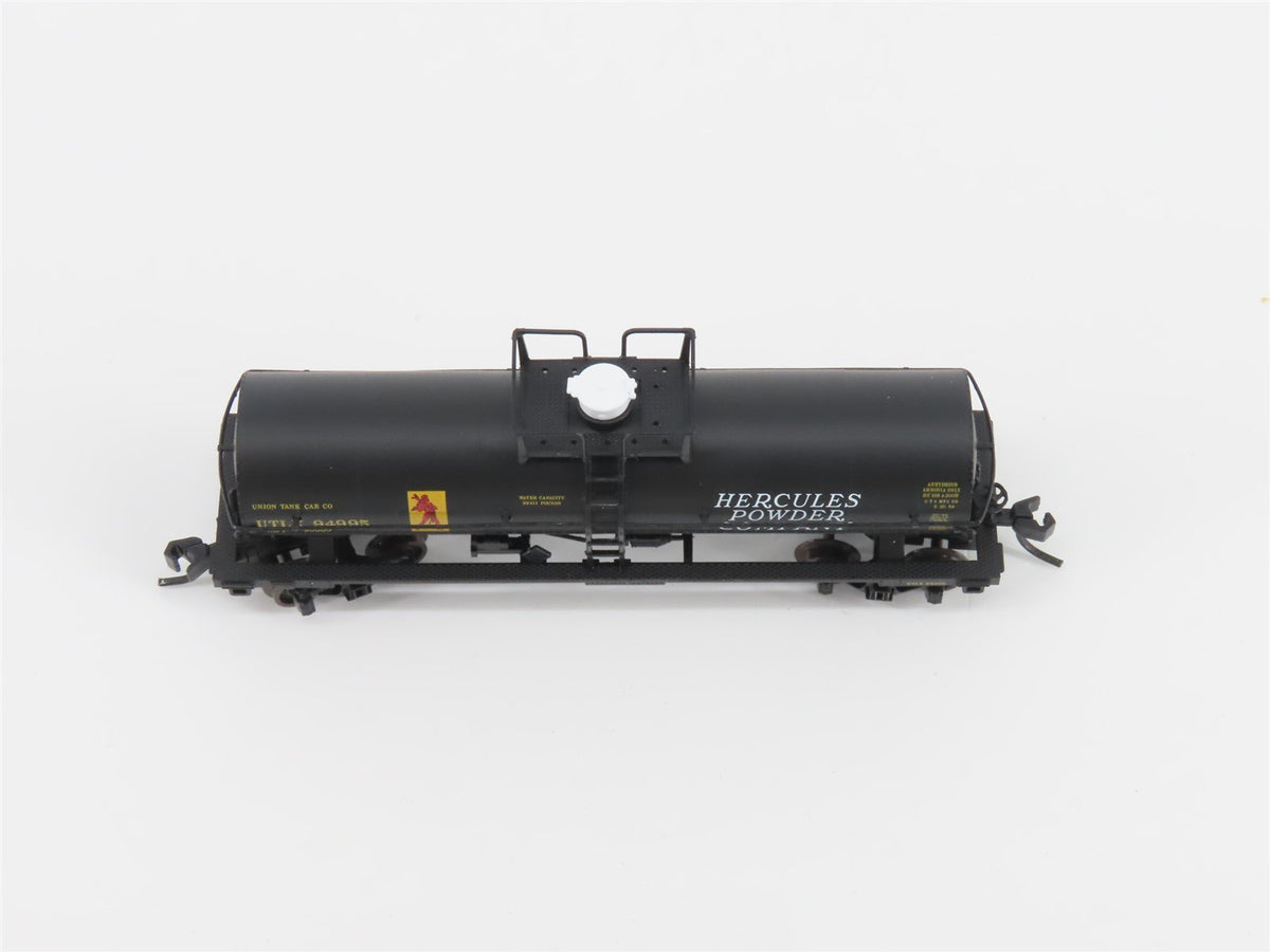 N Scale Atlas 43412 UTLX Hercules Powder Company 11,000 Gallon Tank Car #94995