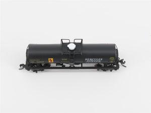 N Scale Atlas 43412 UTLX Hercules Powder Company 11,000 Gallon Tank Car #94995