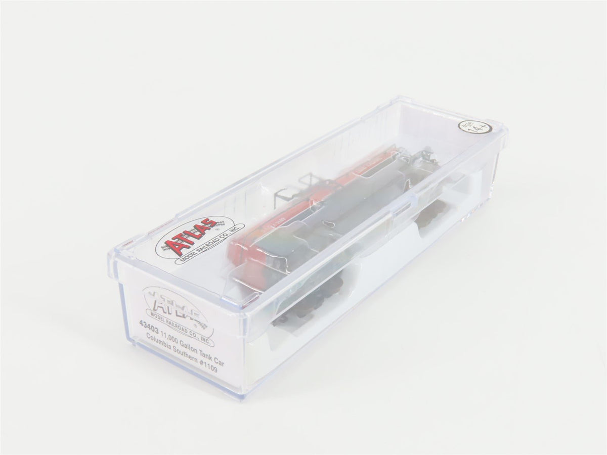 N Scale Atlas 43403 SACX Columbia Southern 11,000 Gallon Tank Car #1109