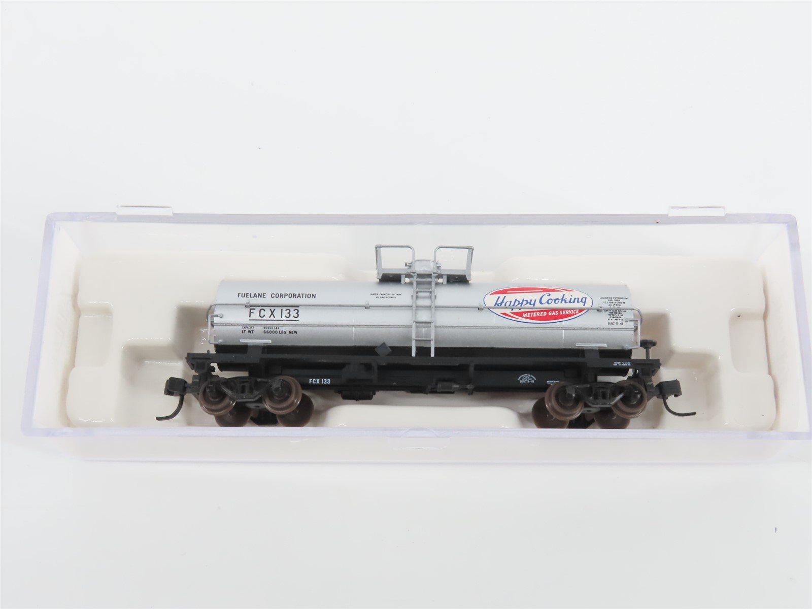 N Scale Atlas 43312 FCX Fuelane Corp 11,000 Gallon Tank Car #133