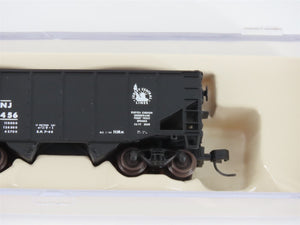 N Scale Atlas 41278 CNJ Jersey Central 2-Bay Open Hopper #67456 w/ Load