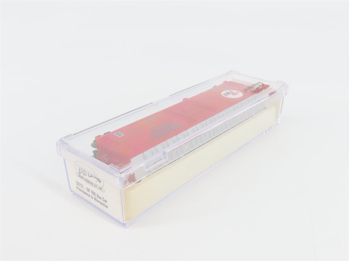 N Scale Atlas 33731 PW Providence &amp; Worcester 50&#39; FGE Box Car #1418