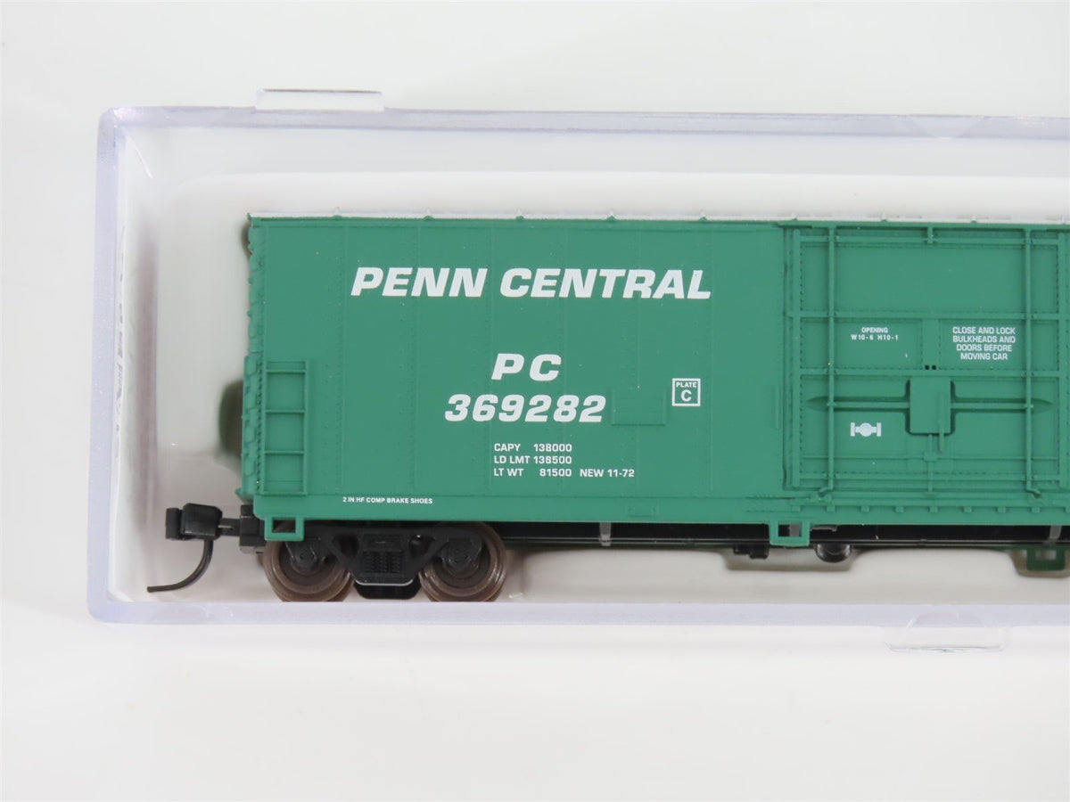 N Scale Atlas 33723 PC Penn Central Railroad 50&#39; FGE Box Car #369282
