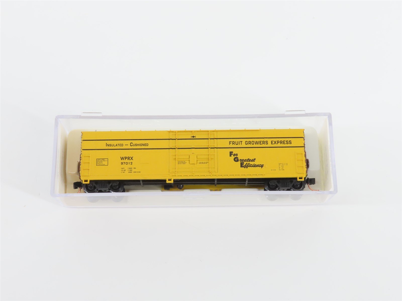 N Scale Atlas 33711 WPRX Western Pacific 50' FGE Box Car #97012