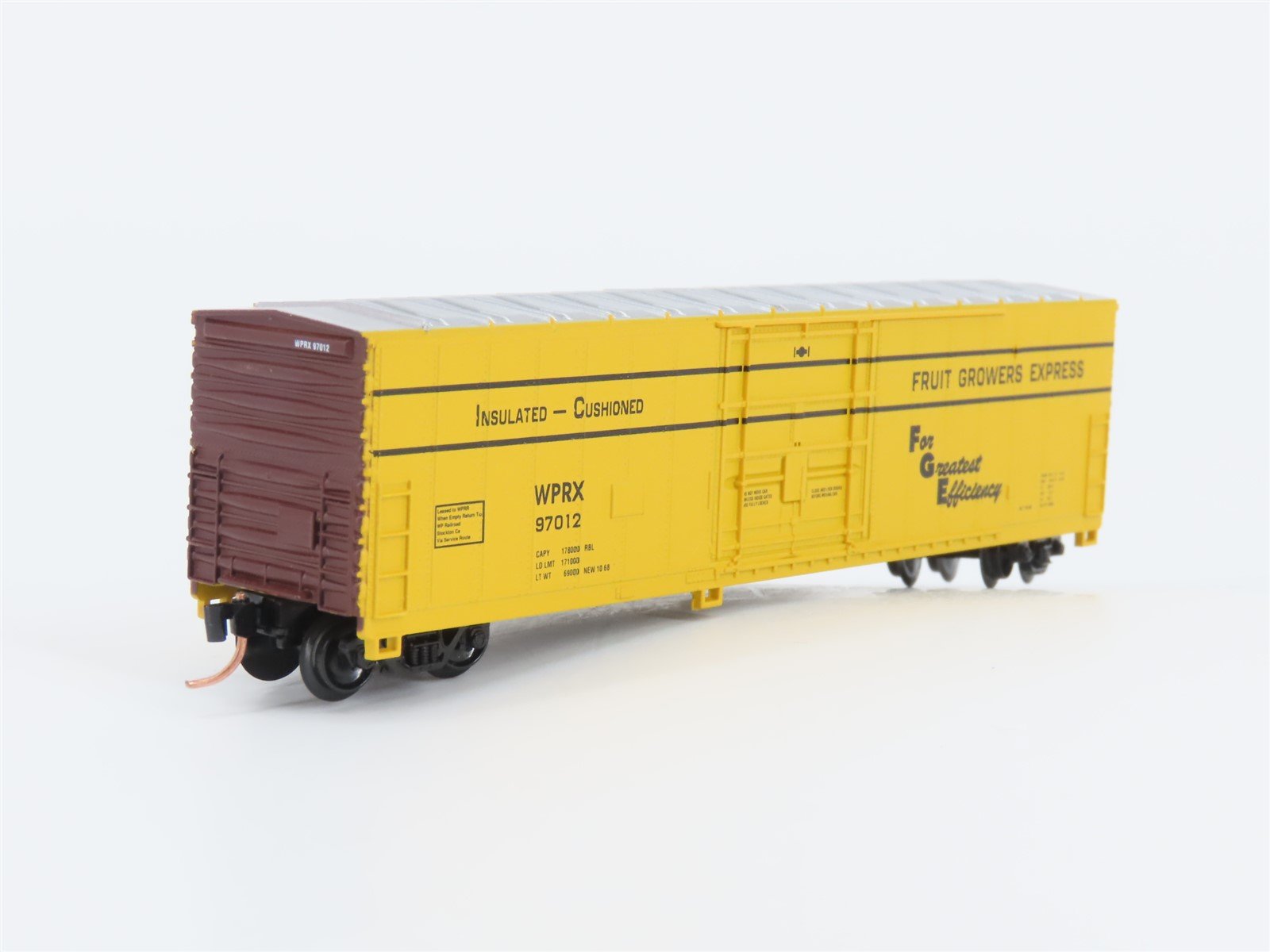 N Scale Atlas 33711 WPRX Western Pacific 50' FGE Box Car #97012