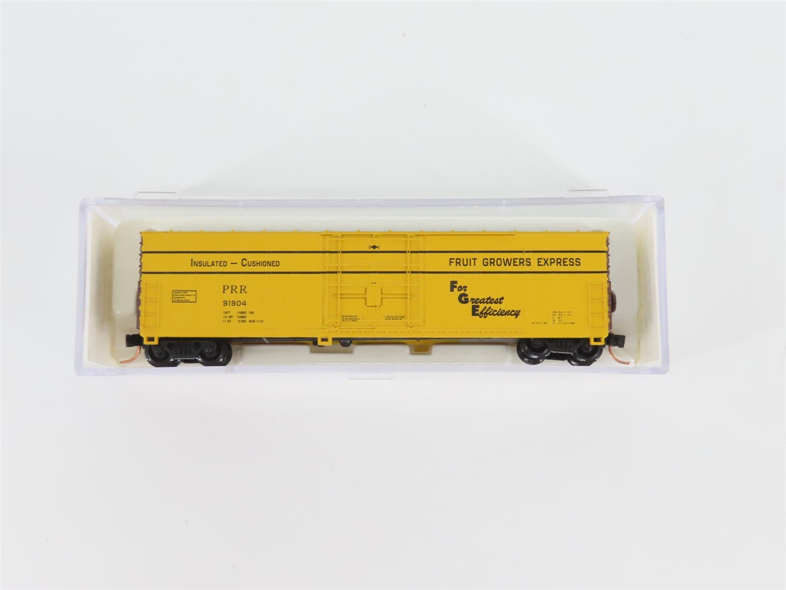 N Scale Atlas 33701 PRR Pennsylvania Railroad 50' FGE Box Car #91904