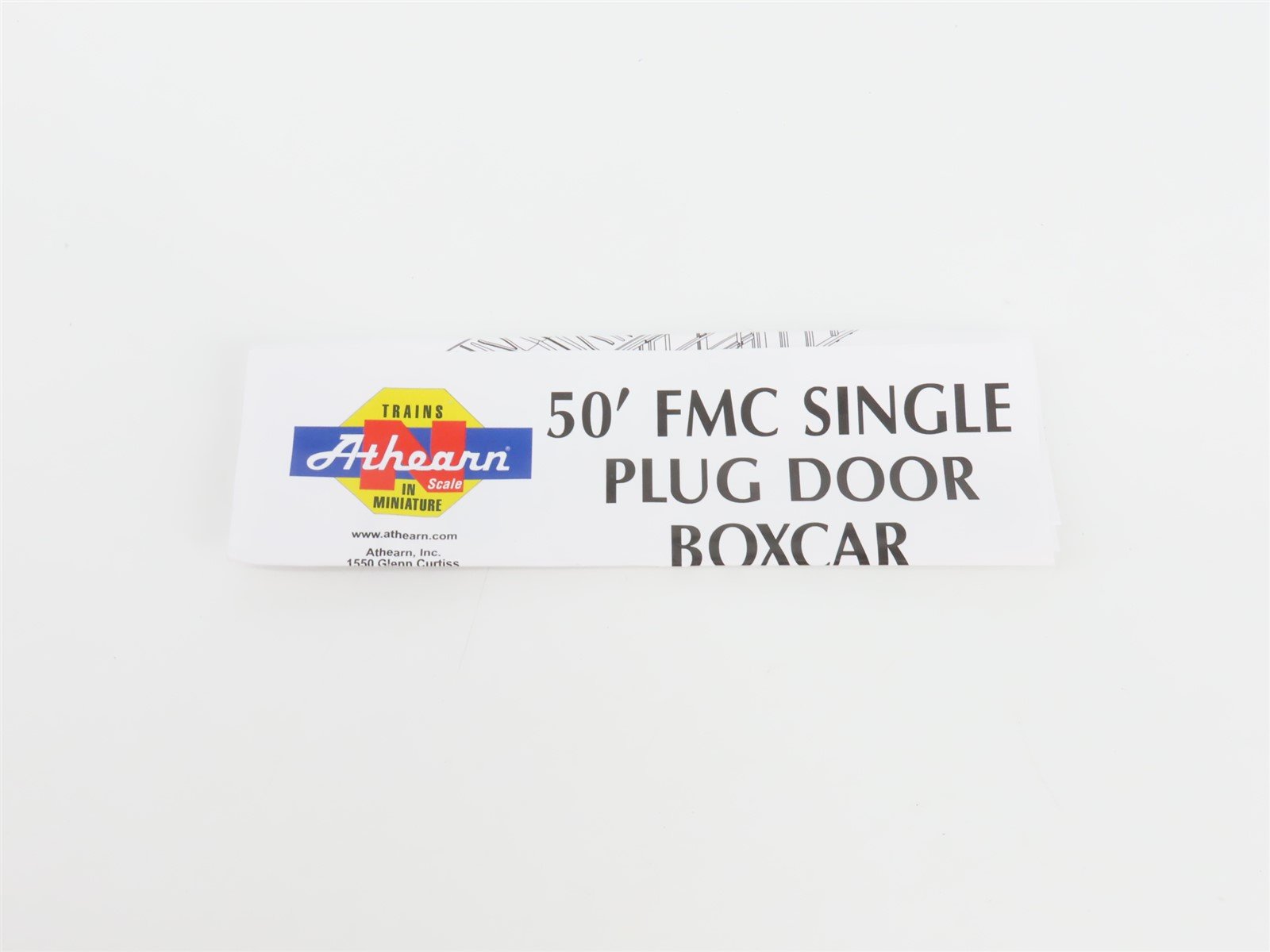 N Scale Athearn 11408 GTW Grand Trunk Western 50' Plug Door Box Car #598152
