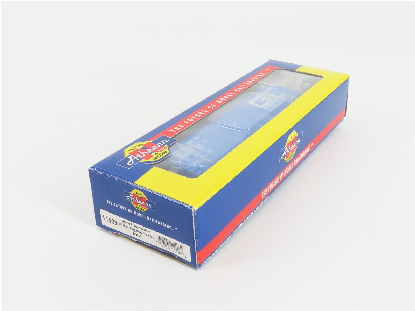 N Scale Athearn 11408 GTW Grand Trunk Western 50' Plug Door Box Car #598152