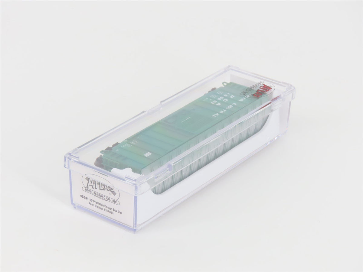 N Scale Atlas 45341 PCA Penn Central 50&#39; Precision Design Box Car #166653