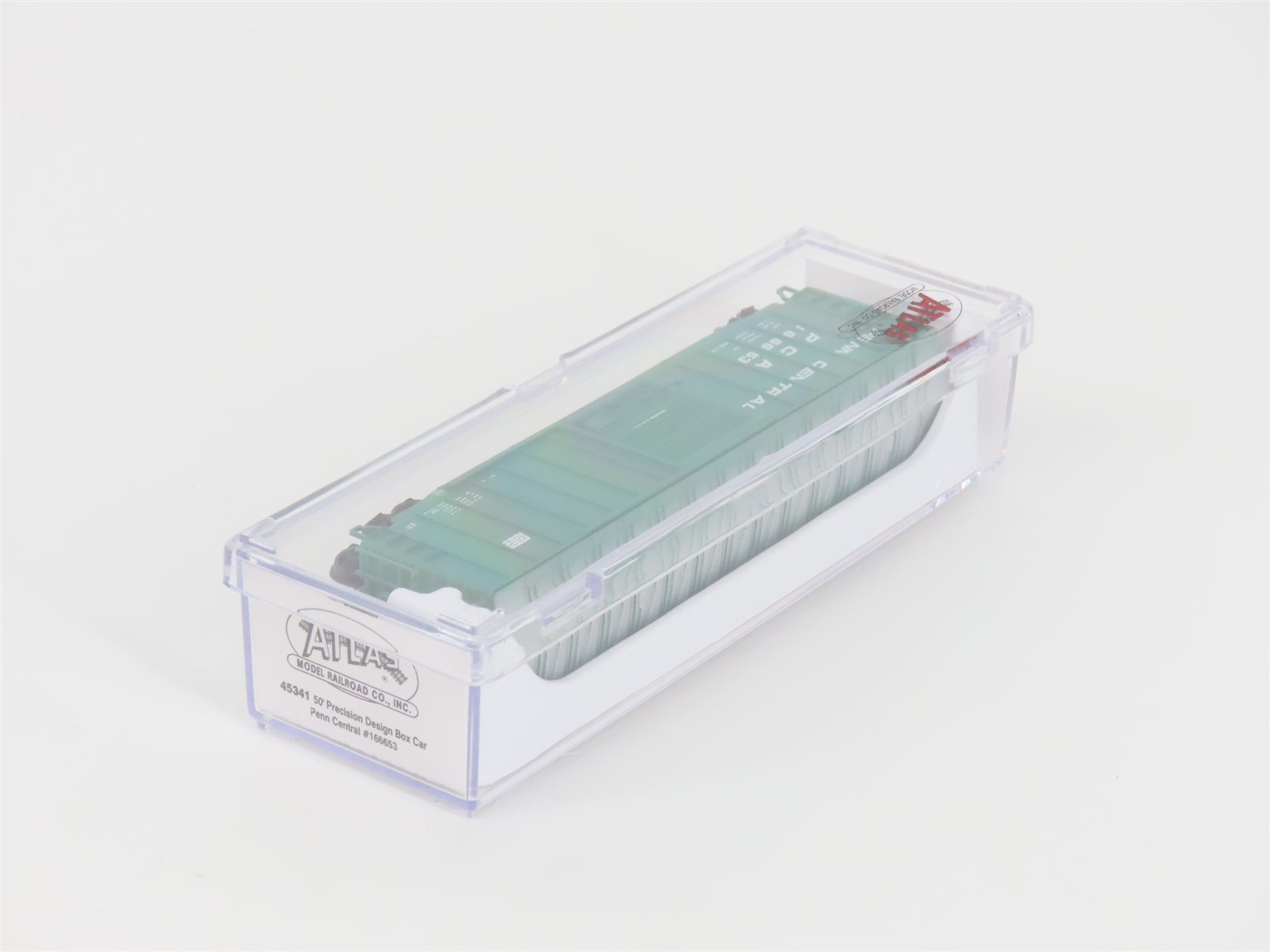 N Scale Atlas 45341 PCA Penn Central 50' Precision Design Box Car #166653