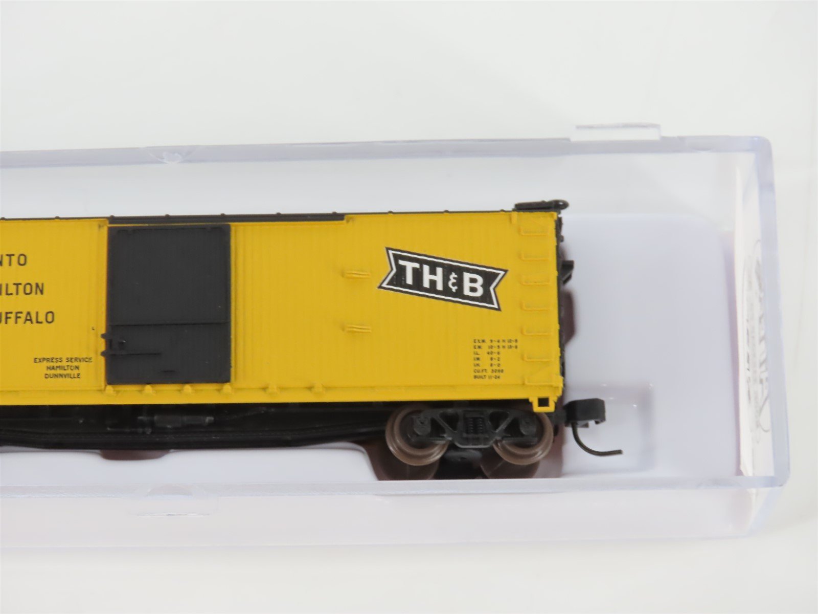 N Scale Atlas 45724 THB Toronto Hamilton & Buffalo Single Door Box Car #4576