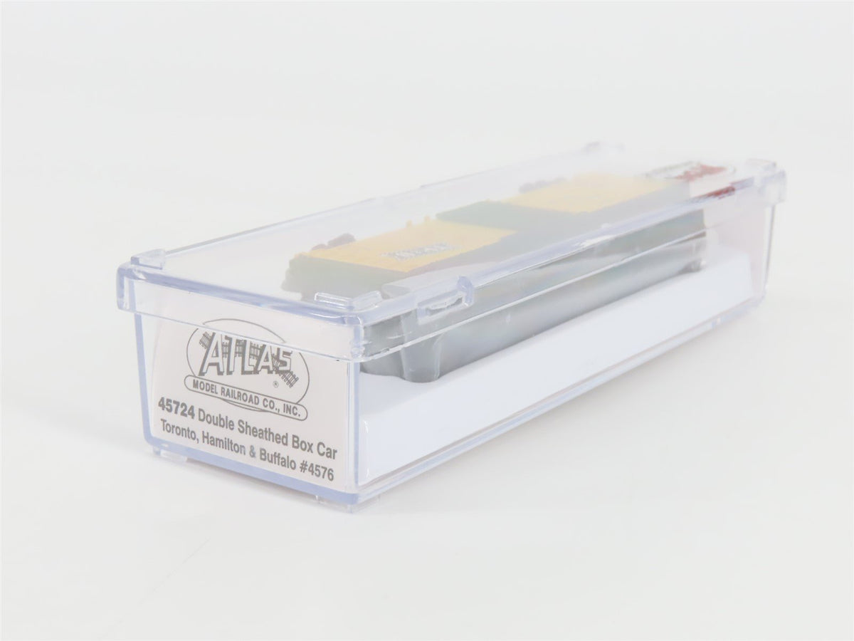 N Scale Atlas 45724 THB Toronto Hamilton &amp; Buffalo Single Door Box Car #4576