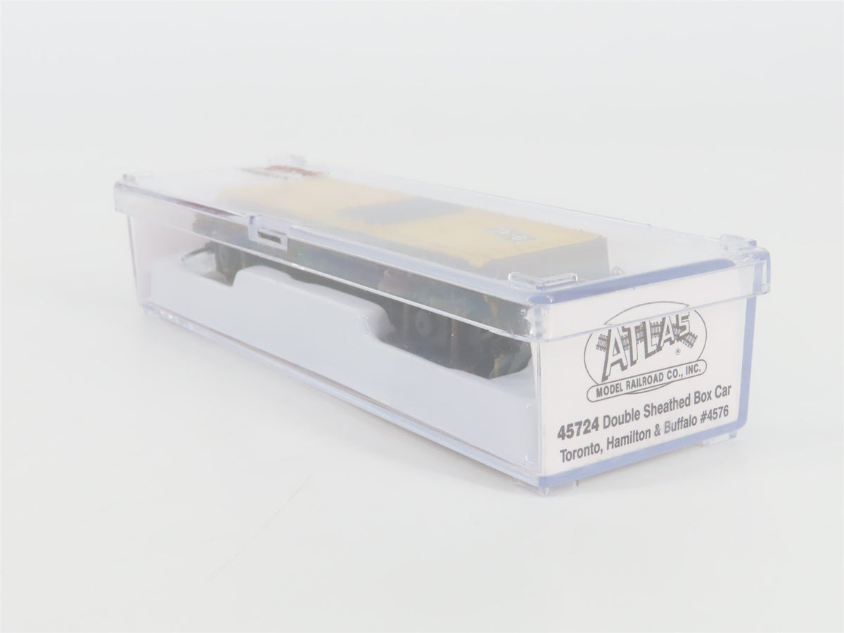 N Scale Atlas 45724 THB Toronto Hamilton &amp; Buffalo Single Door Box Car #4576