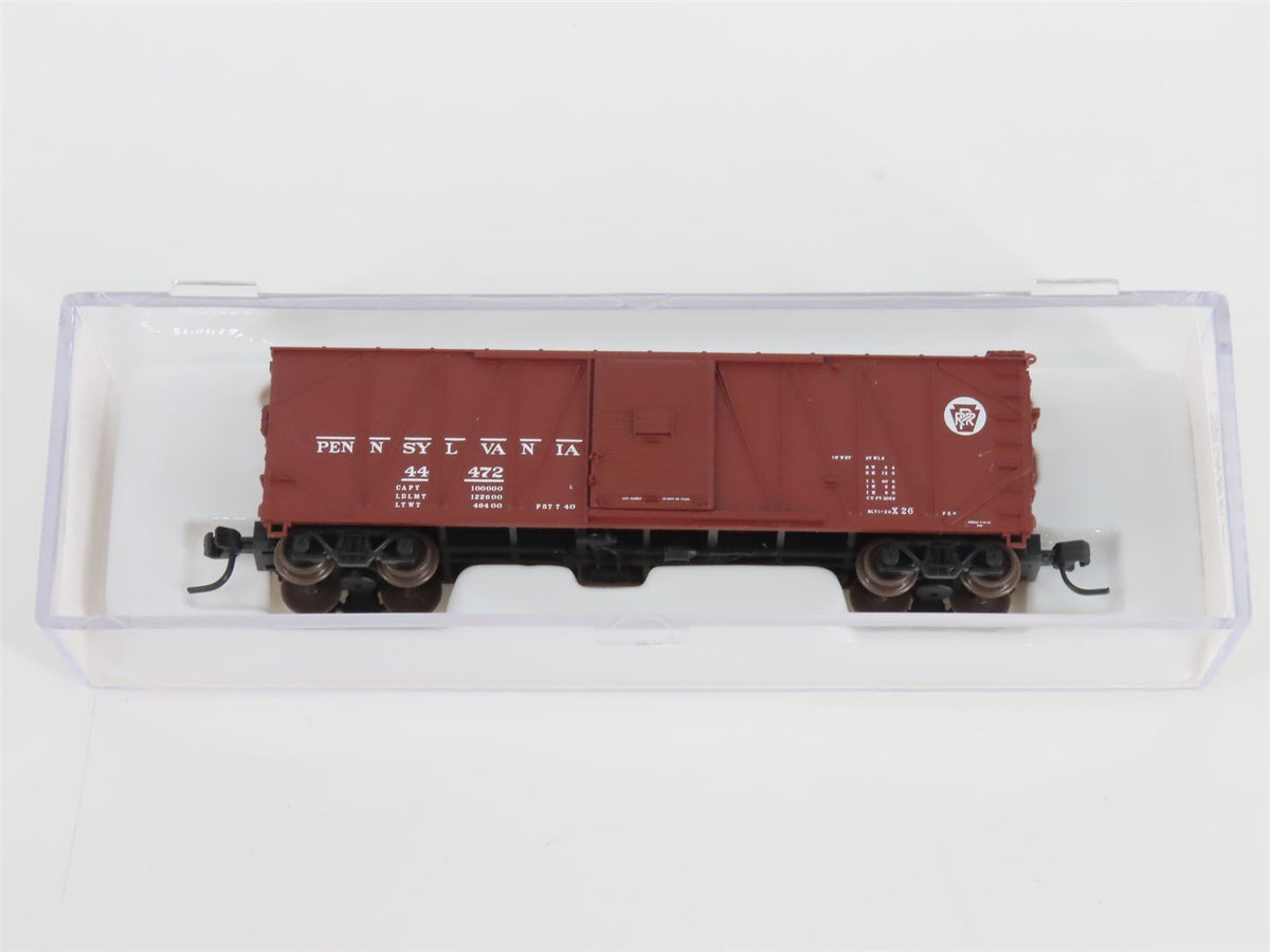 N Scale Atlas 41752 PRR Pennsylvania Railroad Single Door Box Car #44472