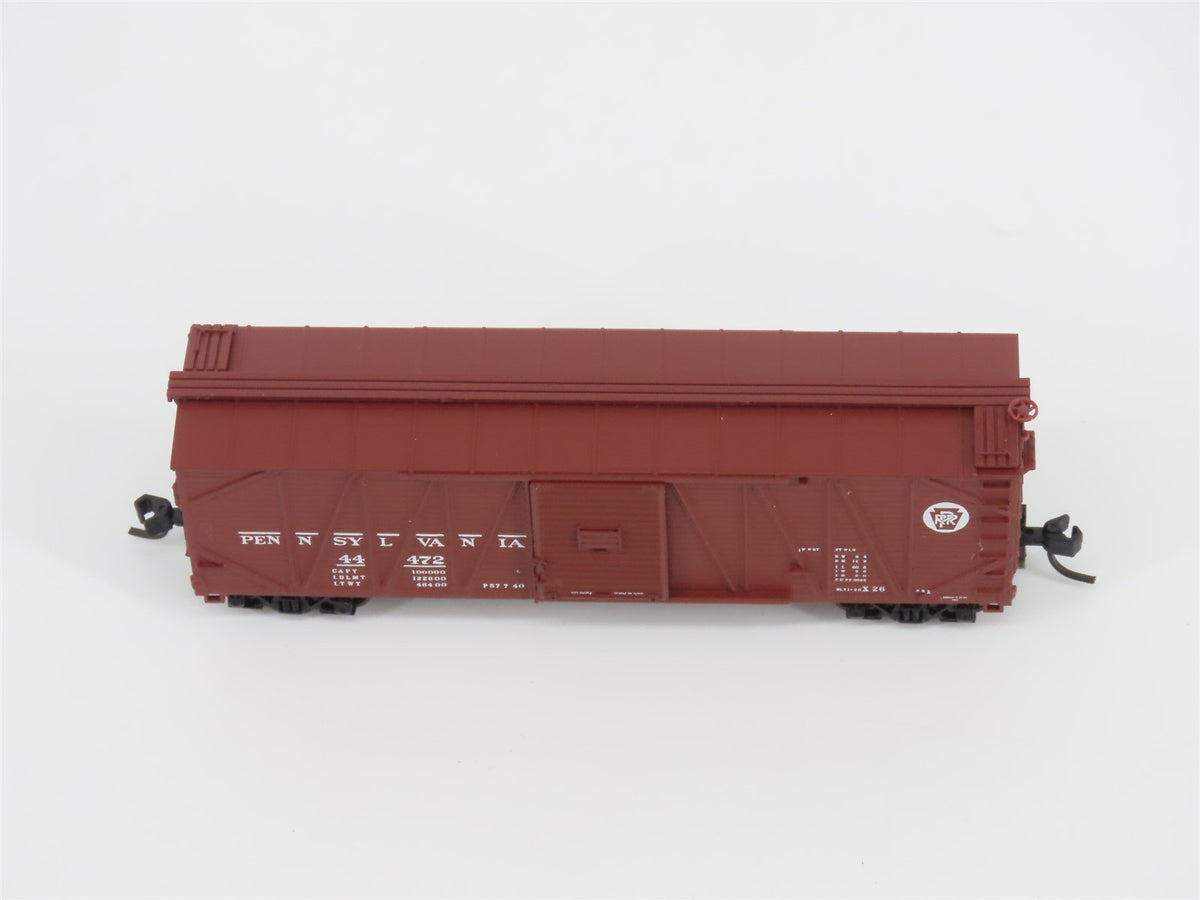 N Scale Atlas 41752 PRR Pennsylvania Railroad Single Door Box Car #44472