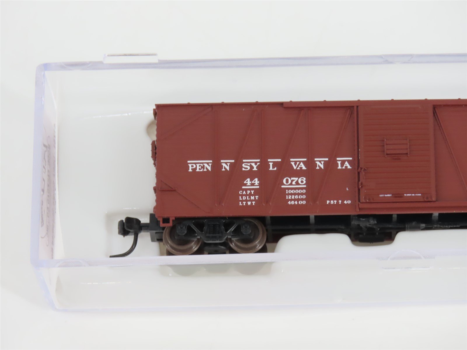 N Scale Atlas 41751 PRR Pennsylvania Railroad Single Door Box Car #44076