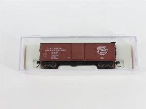 N Scale Atlas 45738 SSW Cotton Belt Route Single Door Box Car #38518