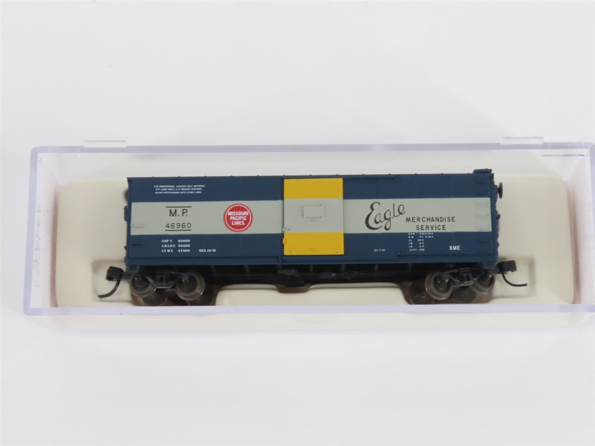 N Scale Atlas 45834 MP Missouri Pacific Eagle Single Door Steel Box Car #46960