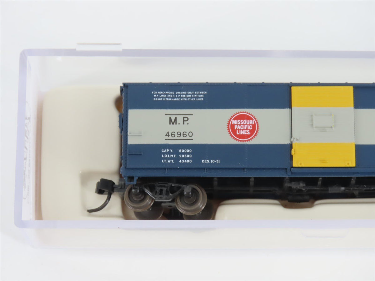 N Scale Atlas 45834 MP Missouri Pacific Eagle Single Door Steel Box Car #46960