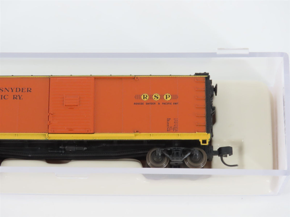 N Scale Atlas 45838 RSP Roscoe Snyder &amp; Pacific Single Door Steel Box Car #31