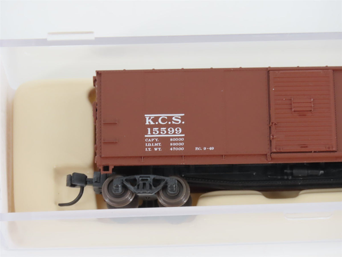 N Scale Atlas 45849 KCS Kansas City Southern Single Door Steel Box Car #15599