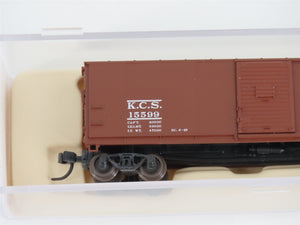 N Scale Atlas 45849 KCS Kansas City Southern Single Door Steel Box Car #15599