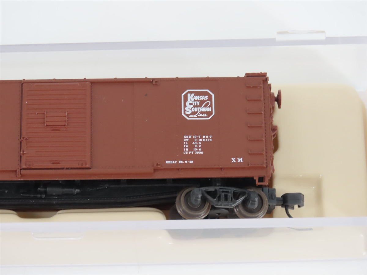 N Scale Atlas 45849 KCS Kansas City Southern Single Door Steel Box Car #15599