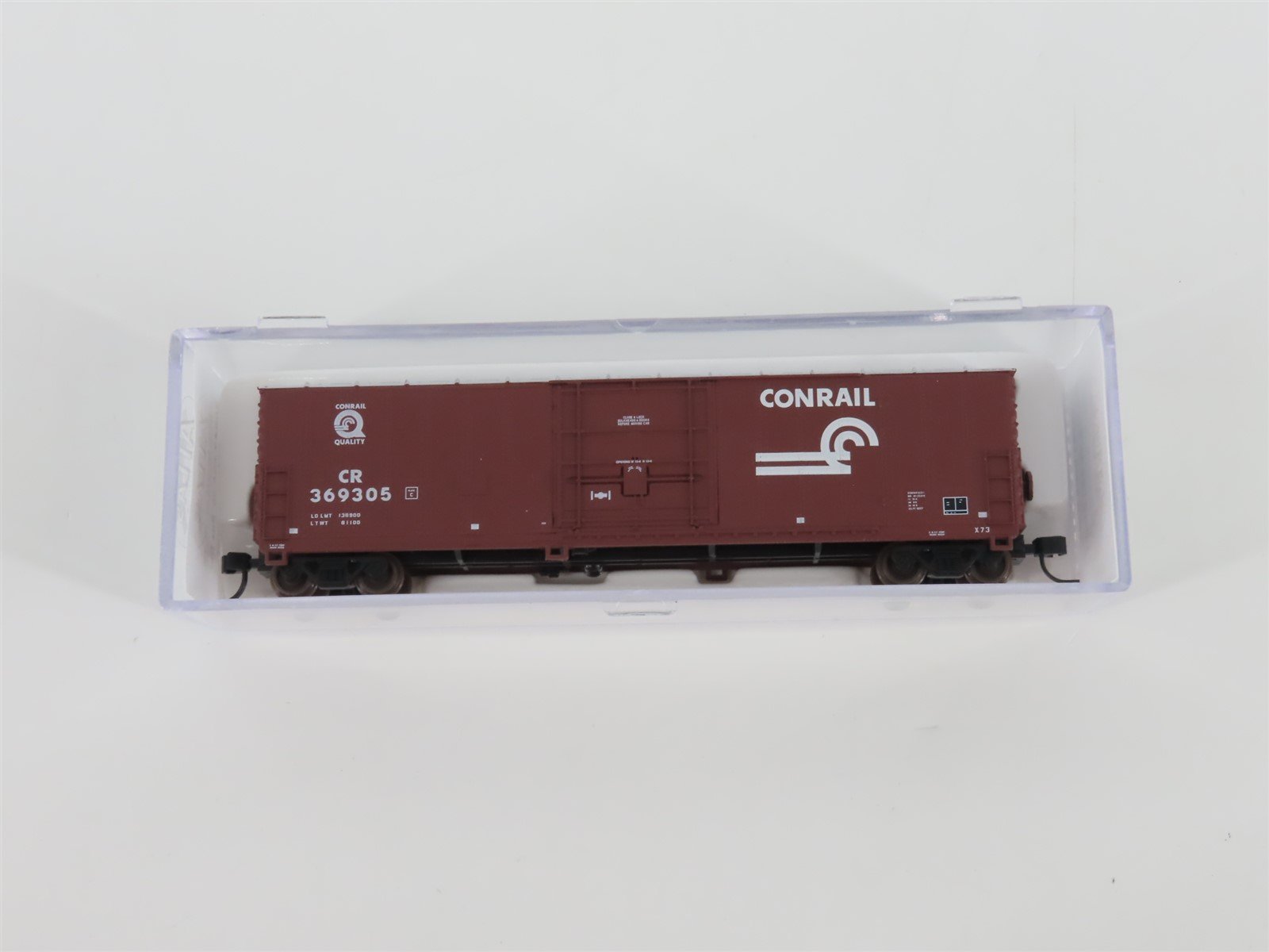 N Scale Atlas 30042 CR Conrail Quality 50' FGE Box Car #369305