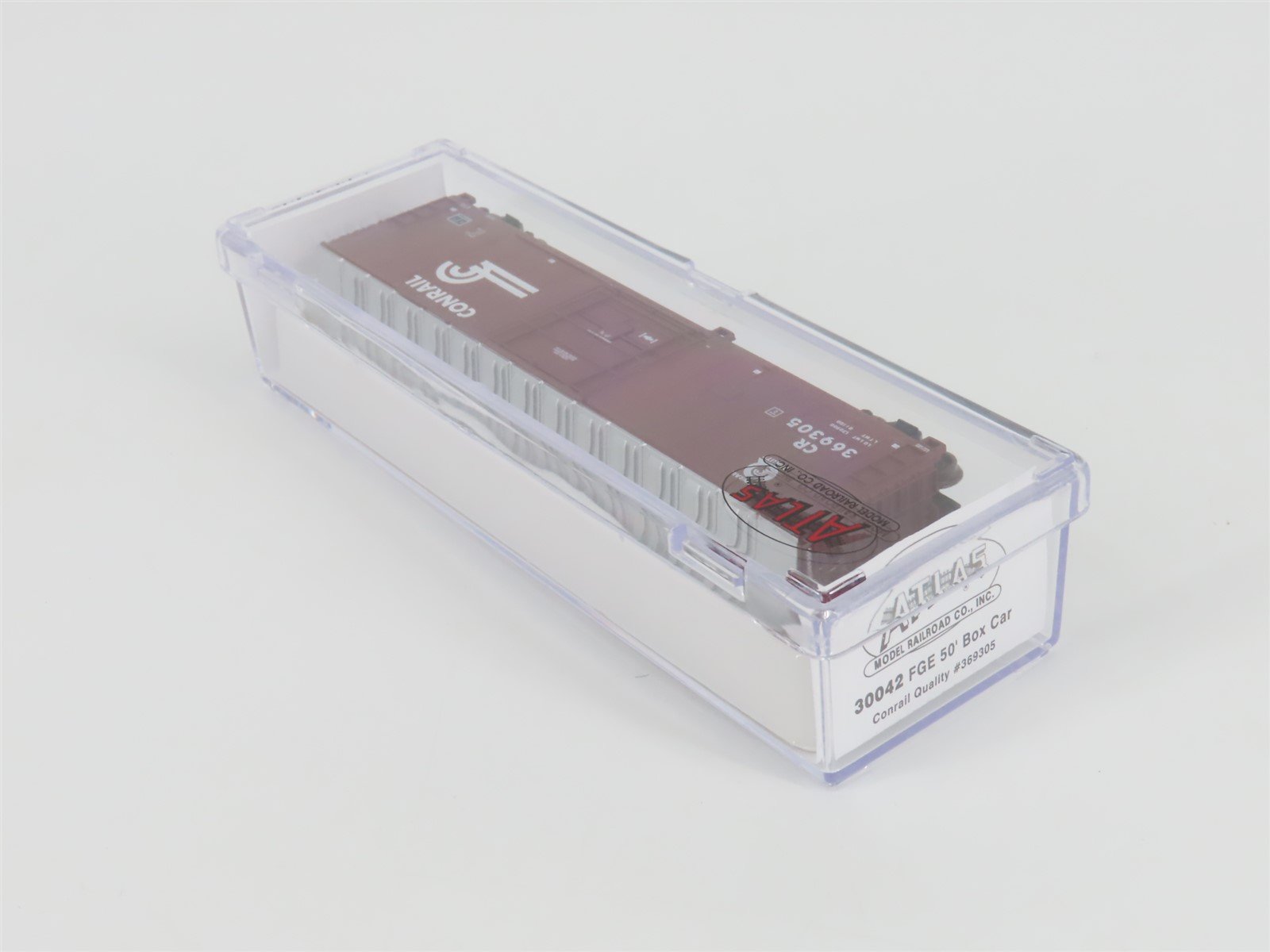 N Scale Atlas 30042 CR Conrail Quality 50' FGE Box Car #369305