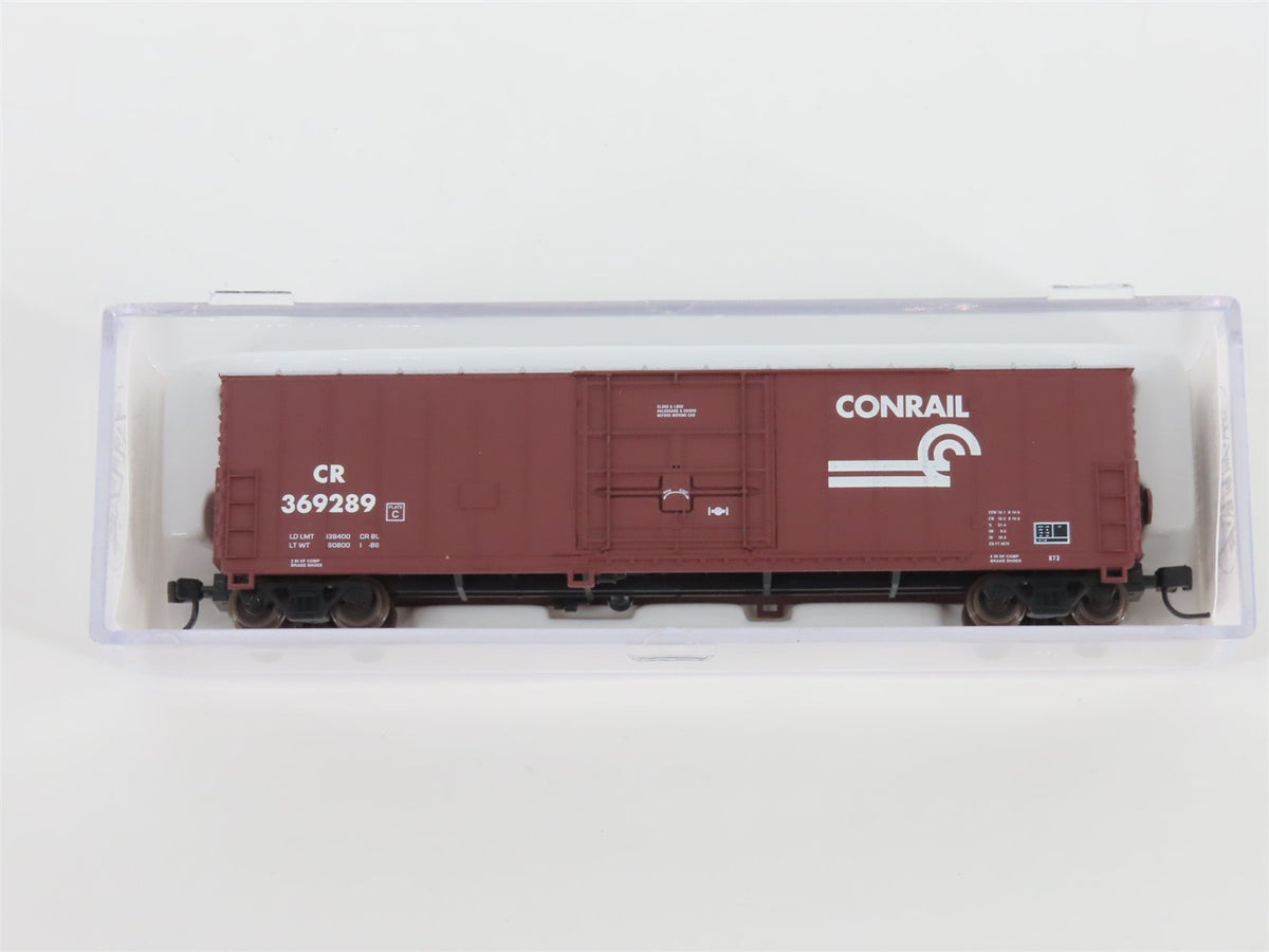 N Scale Atlas 33682 CR Conrail Railroad 50&#39; FGE Box Car #369289