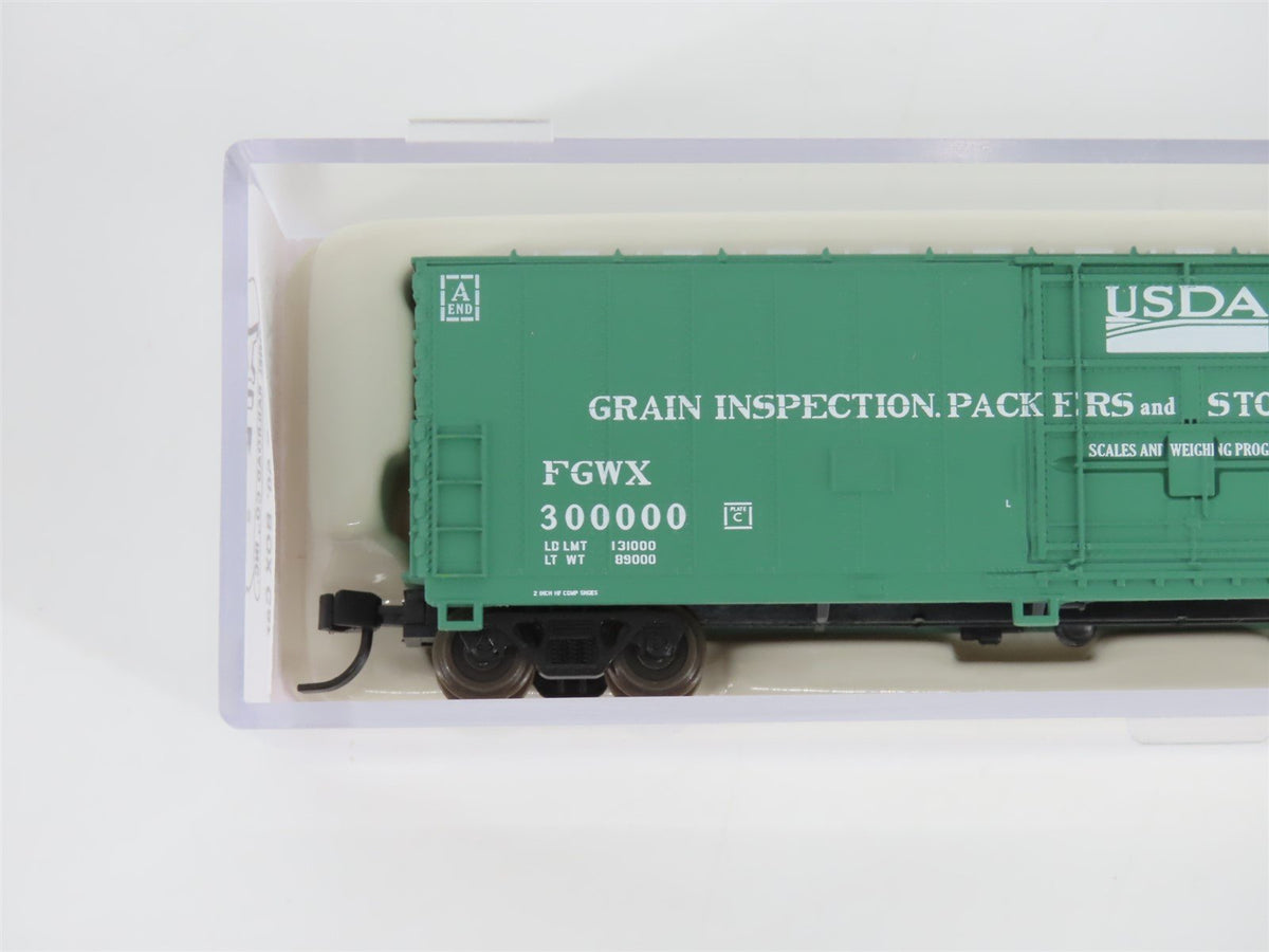 N Scale Atlas 30069 FGWX USDA Department of Agriculture 50&#39; FGE Box Car #300000
