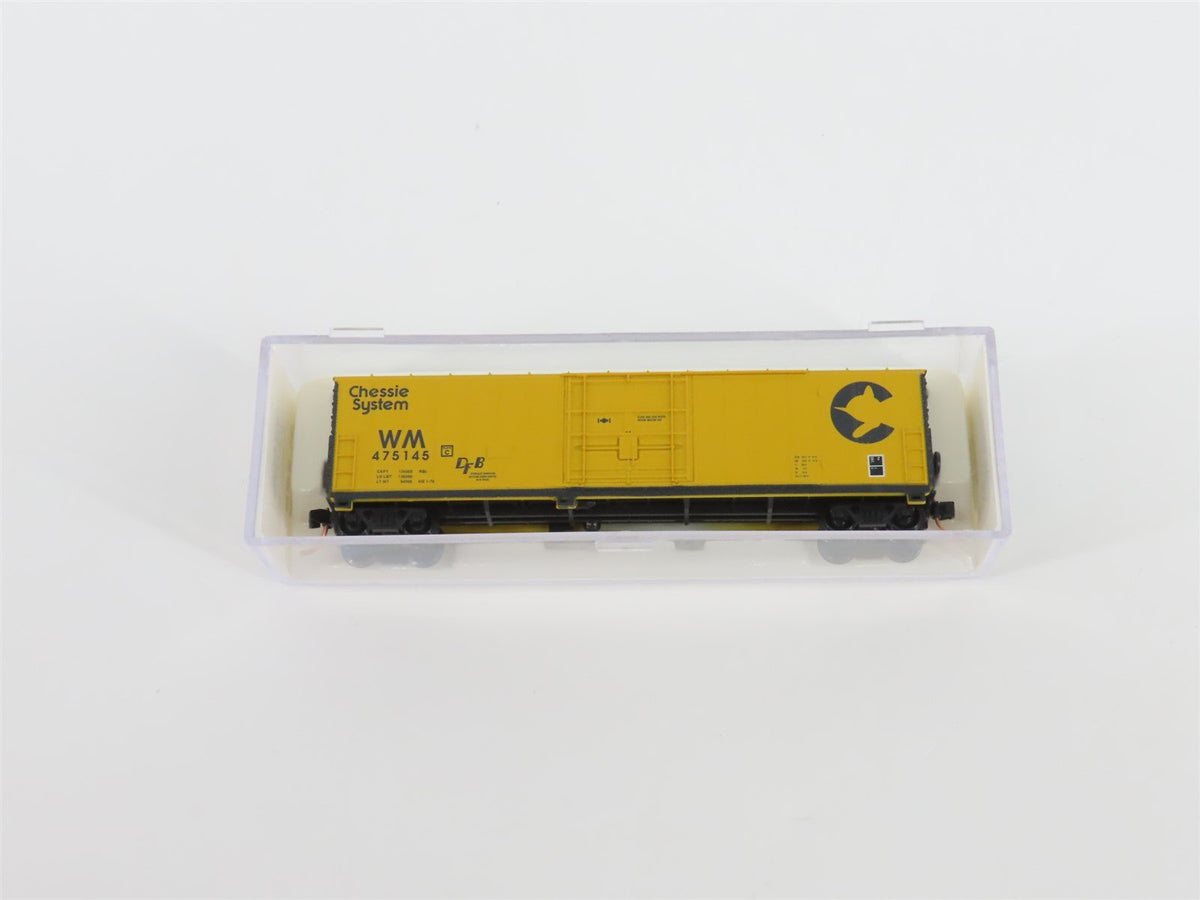 N Scale Atlas 33671 WM Chessie System 50&#39; FGE Box Car #475145