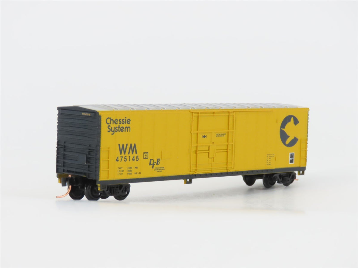 N Scale Atlas 33671 WM Chessie System 50&#39; FGE Box Car #475145