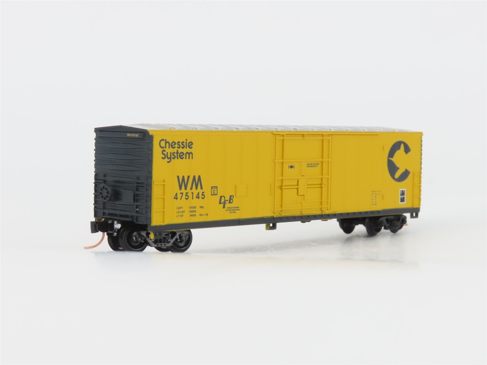 N Scale Atlas 33671 WM Chessie System 50' FGE Box Car #475145
